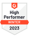 G2 - High Performer Summer 2023