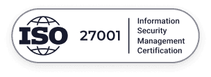 ISO/IEC 27001 Certified