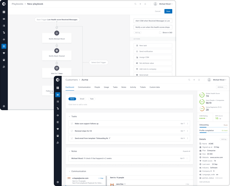 Product screenshots
