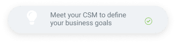 onboarding action list custify