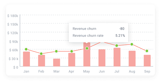 customer health score report over 30 days custify