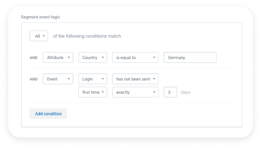 personalized customer success automation flow example in custify